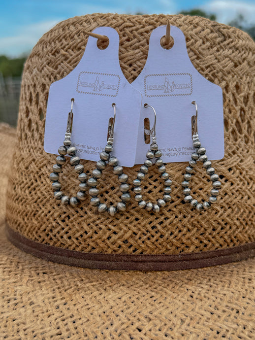 Small Tear Drop Navajo Pearl Dangles