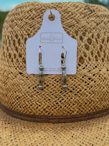 Silver Drop Earrings