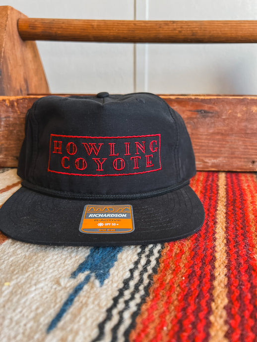 Black & Maroon Trucker