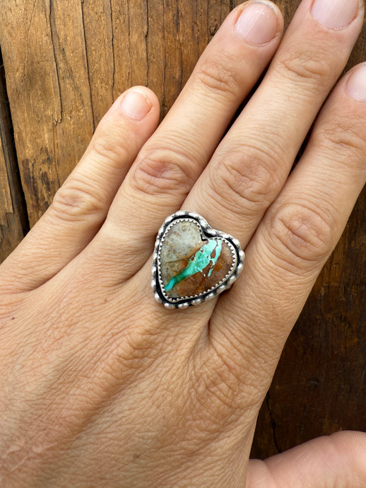 Royston Heart Ring size 9.5 MY43