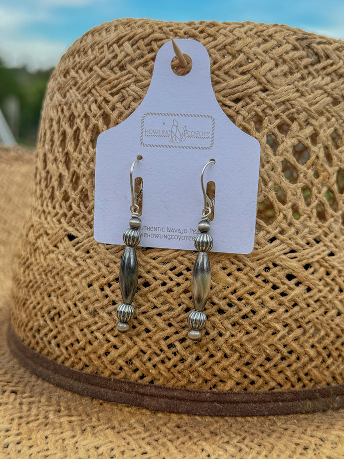 Silver Drop Earrings