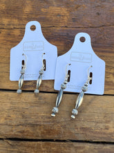Load image into Gallery viewer, Silver Drop Earrings