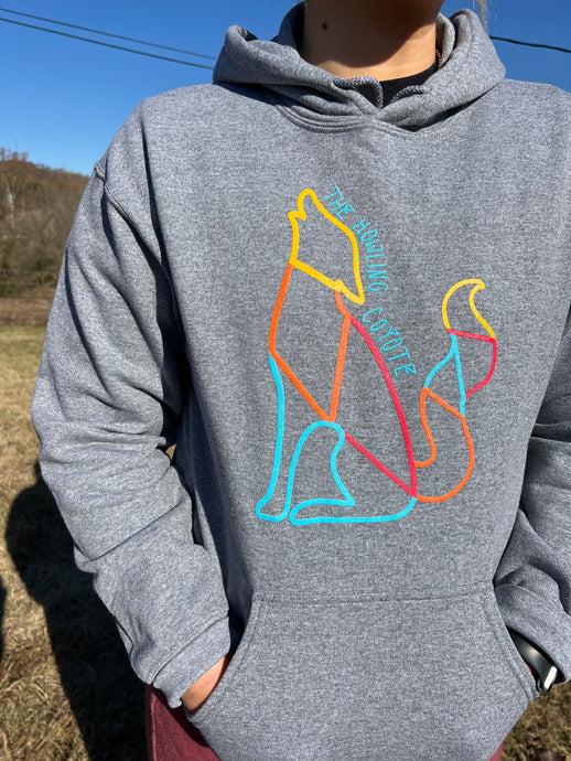 Colored Outline Logo Sweatshirt