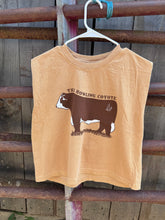 Load image into Gallery viewer, BULL SHIRT Muscle Crop Top