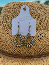 Load image into Gallery viewer, Small Tear Drop Navajo Pearl Dangles