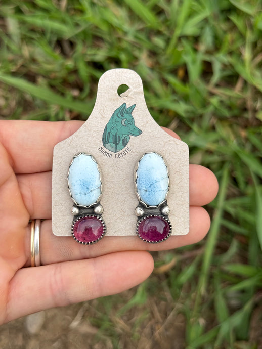 Golden Hill & Tourmaline Studs MY38