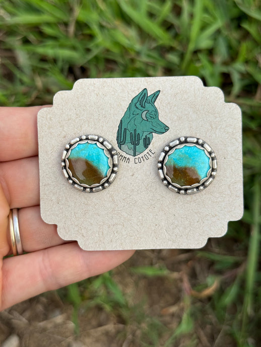 Royston Turquoise Studs AP3