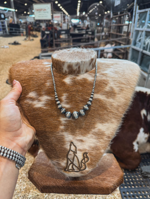 4mm-16mm Graduated Necklace