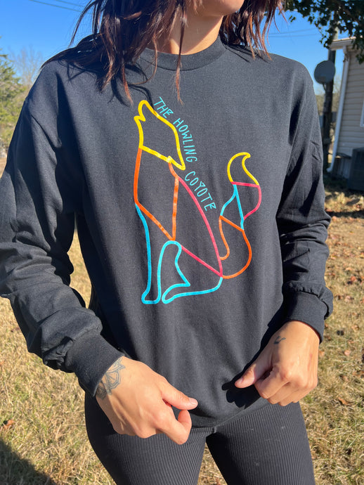 Colored Outline Logo Long Sleeve