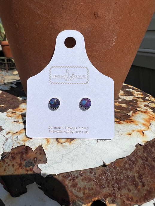 Purple ￼Mojave Studs