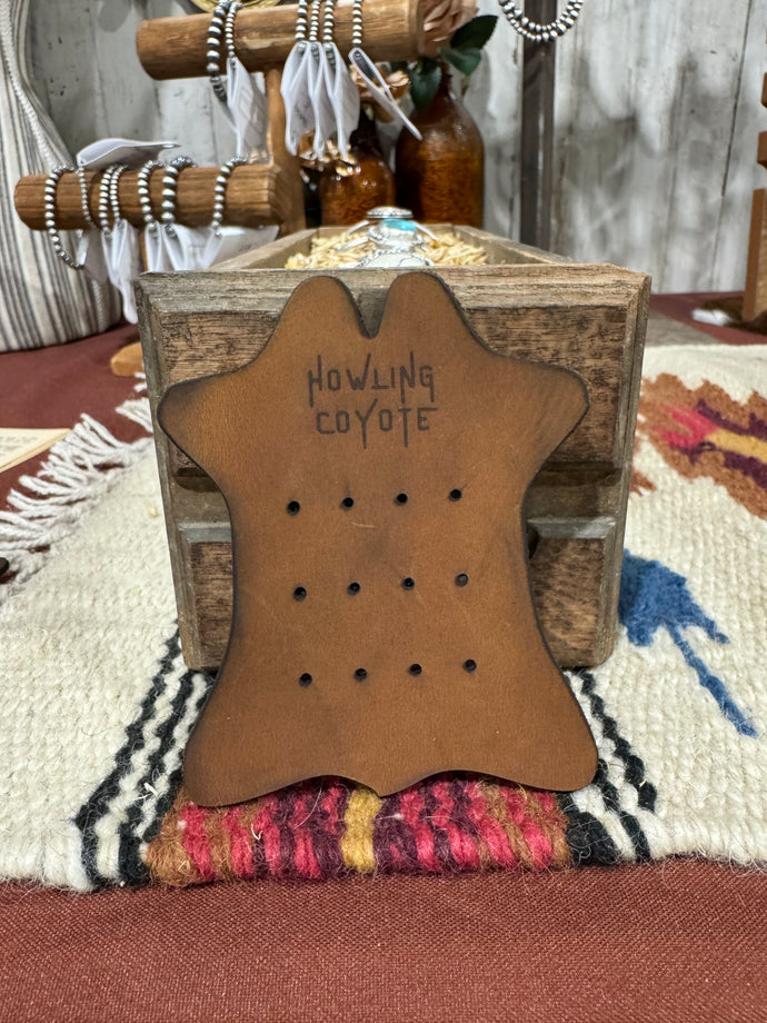 Leather Earring Holders
