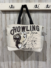 Load image into Gallery viewer, Howling a Tune Zipper Tote