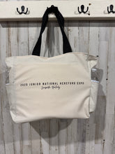 Load image into Gallery viewer, Howling a Tune Zipper Tote