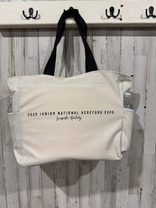 Howling a Tune Zipper Tote