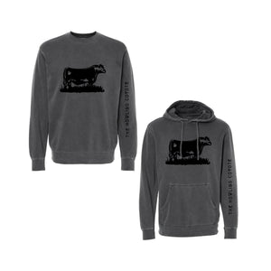 HOWLING COYOTE: Black Angus Sweatshirt