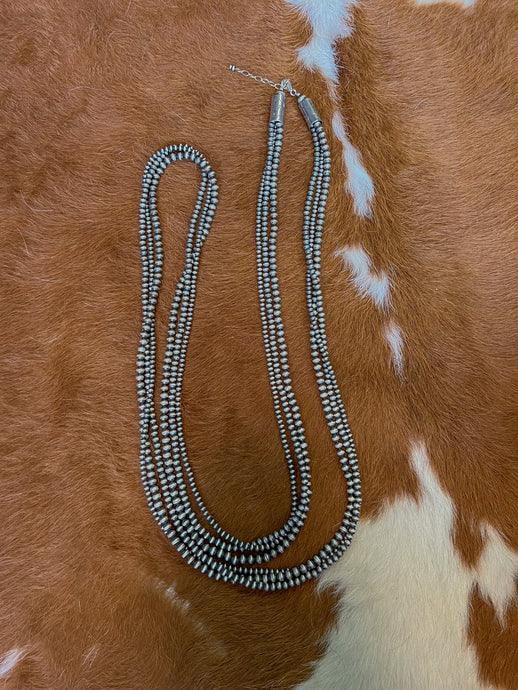 3 Strand 60 inch Necklace