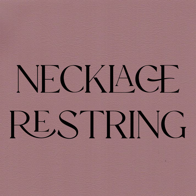Necklace Restring