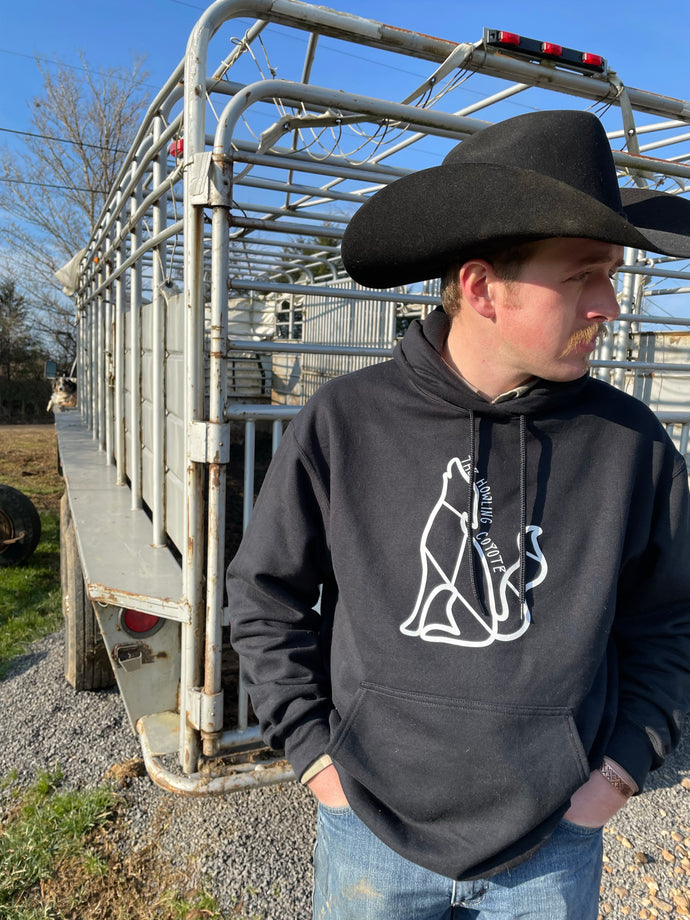 White Outline Logo Sweatshirt